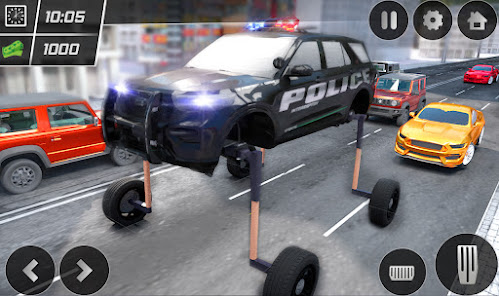 Elevated Police Car Game apkpoly screenshots 9