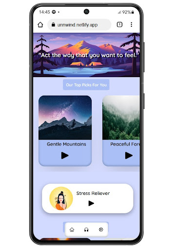 Unwind Screen 2