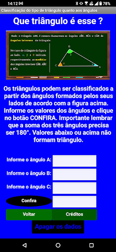 QUE TRIÂNGULO É ESSE ? Screen 2