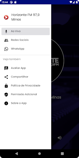 Rádio Horizonte FM 97,9 Minas Screen 3
