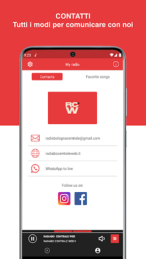 Radiabo Centrale Web Screen 3