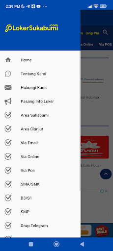 Loker Sukabumi Screen 2