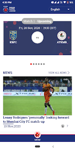 Indian Super League - Official App 8.12 screenshots 1