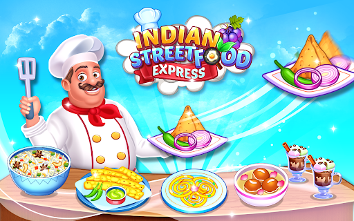 Android application Indian Street Food Express screenshort