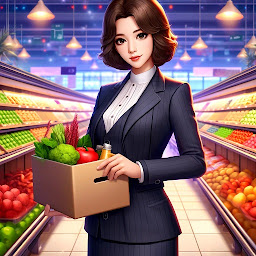 「Supermarket Store Cashier Game」圖示圖片