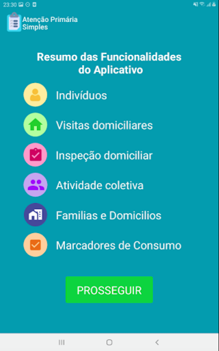 Atenção Primaria Simples OM30 Screen 3