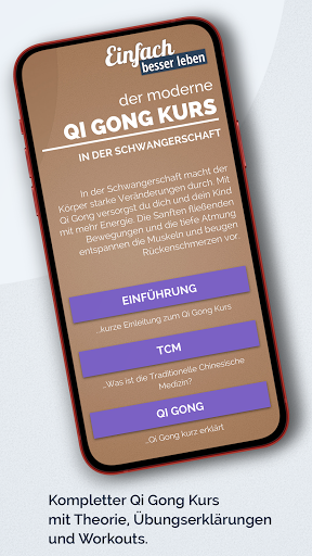 Qi Gong in der Schwangerschaft Screen 2
