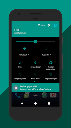 LineUI - CM13 CM12 Theme Screenshot 2 - AppWisp.com