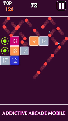 Android application Brick Blast : Shoot Red Balls screenshort