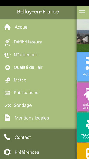Belloy-en-France Application m Screen 2