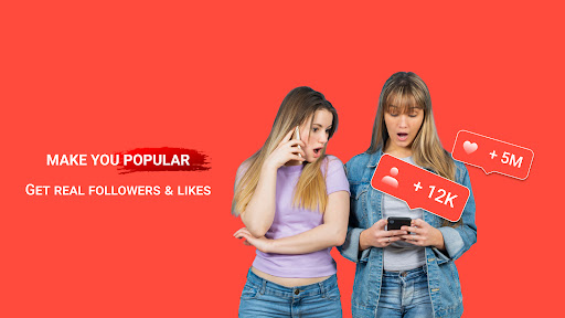 Android application TopFollow Real Followers Likes screenshort