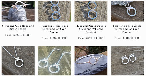 Online Jewellery shopping app Screen 2