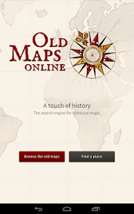 Old Maps: A touch of history Captura de pantalla