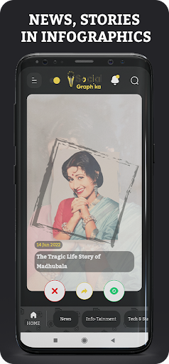 Android application Social Graphika screenshort