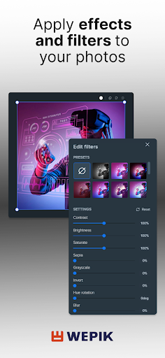 Android application Wepik screenshort