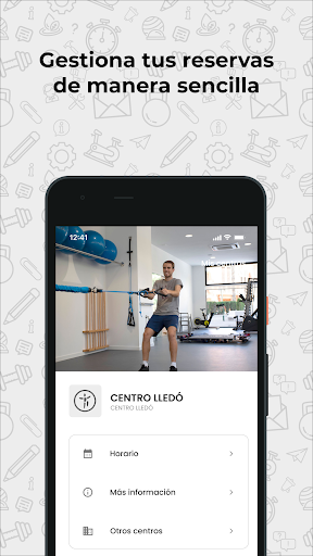 Android application CENTRO LLEDO screenshort