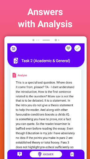 Screenshot of IELTS® Writing : Essays & Test