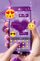 screenshot of Purple Keyboard