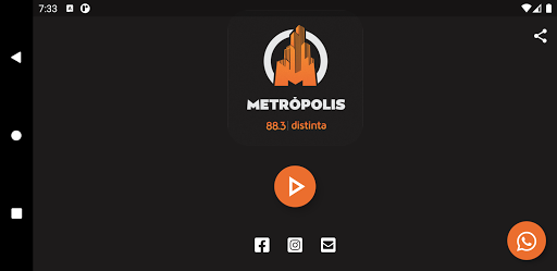 Metrópolis 88.3 Radio Screen 2