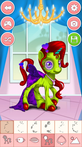 Unicorn & Pony Dress up Games 4.0 screenshots 4