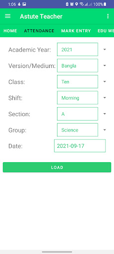 ASTUTE Teacher Screen 2