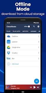 CloudBeats Cloud Music Player Screenshot