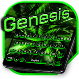 Neon Green Keyboard Black Tech icon