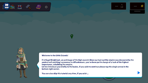 Android application Little Islands screenshort