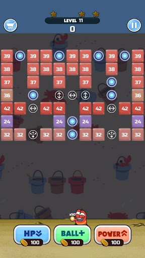 Larva Bricks Breaker Screen 3