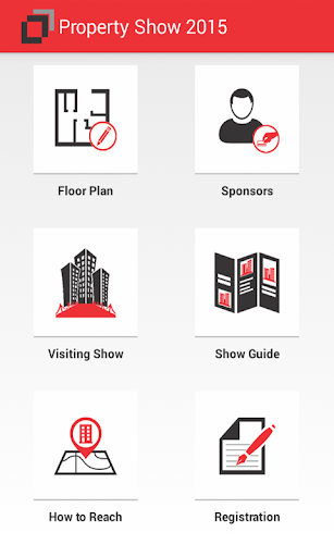Android application Treda Property Show screenshort