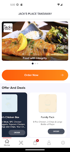 JACK'S PLACE TAKEAWAY Screenshot 1 - AppWisp.com