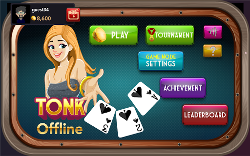 Offline Tonk - Tunk Card Game Screenshot 1 - AppWisp.com