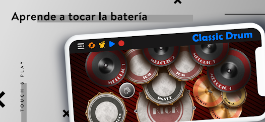 Captura de Pantalla 5 Classic Drum bateria digitales android