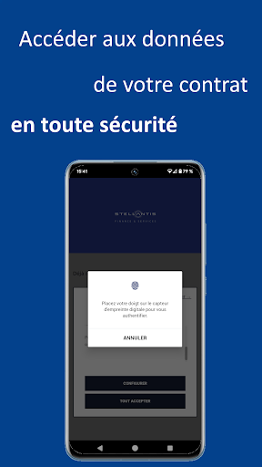 Android application Stellantis Finance & Services screenshort