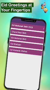 Eid Greetings - Chand Raat SMS 1.1 APK + Mod (Free purchase) for Android