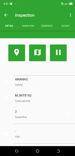 Android application GSmiles-Agri screenshort