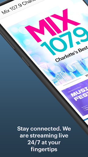 Android application Mix 107.9 Charlotte's Best Mix screenshort