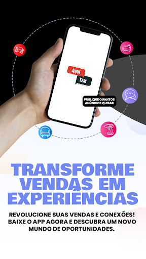 Android application AquiTem: Compra e venda screenshort