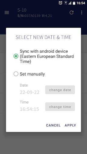 Opton Terminal Screen 3