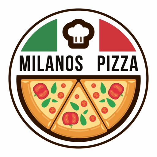 Milanos Pizza Hovedgård logo