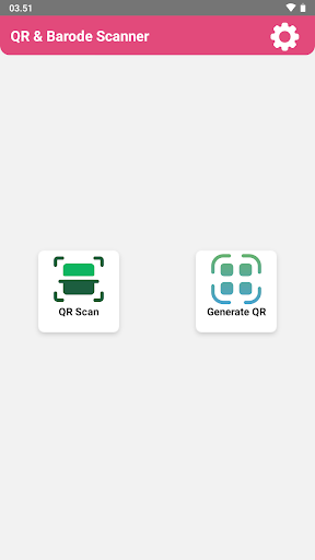 Android application QR Code Maker & Scanner Camera screenshort
