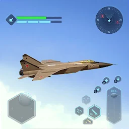 空の戦士：戦闘機での戦闘ゲーム Mod Apk