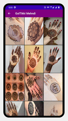 Beautiful Mehndi Designs Screenshot