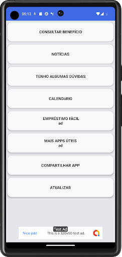 Android application µPiS Data Consulta e guia screenshort