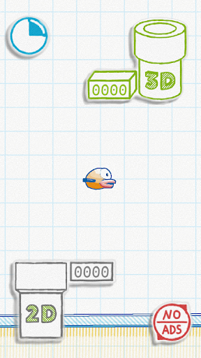 Android application Jumping Bird 3D screenshort