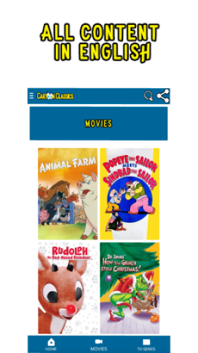 Cartoon Classics - Movies & TV Screen 2