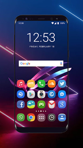 Theme of Asus Rog Phone 5s Pro Screen 2