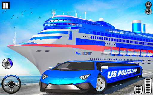 US Police Transport Car Games Screen 3