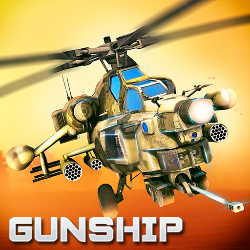 Gunship War 3D: Helicopter Bat  Icon