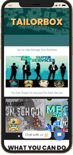Android application TailorBox screenshort